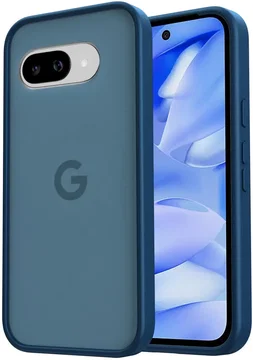 Google Pixel 9a Hoesje Back Cover Matte Blauw