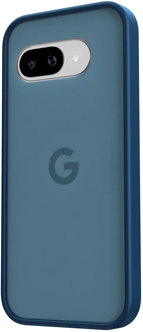 Google Pixel 9a Hoesje Back Cover Matte Blauw afbeelding 3