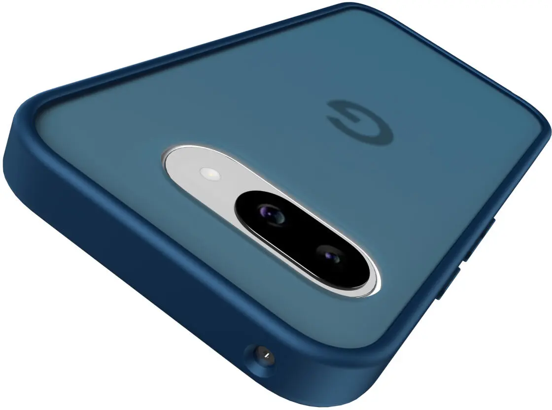 Google Pixel 9a Hoesje Back Cover Matte Blauw afbeelding 4