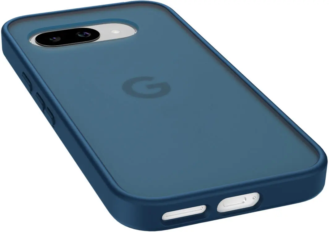 Google Pixel 9a Hoesje Back Cover Matte Blauw afbeelding 6