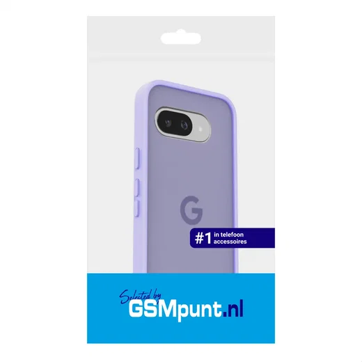 Google Pixel 9a Hoesje Back Cover Matte Paars afbeelding 10