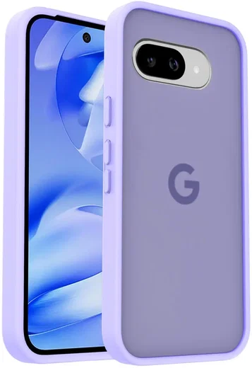 Google Pixel 9a Hoesje Back Cover Matte Paars afbeelding 9