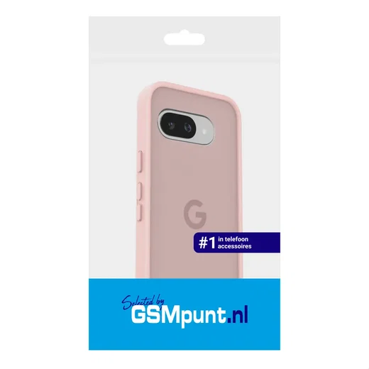 Google Pixel 9a Hoesje Back Cover Matte Roze afbeelding 10