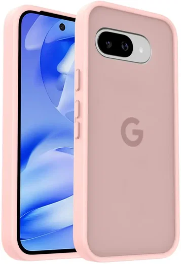 Google Pixel 9a Hoesje Back Cover Matte Roze afbeelding 9