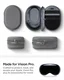 Spigen Klasden Pouch Apple Vision Pro Beschermhoes Reistas Grijs afbeelding 3
