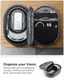 Spigen Klasden Pouch Apple Vision Pro Beschermhoes Reistas Grijs afbeelding 4
