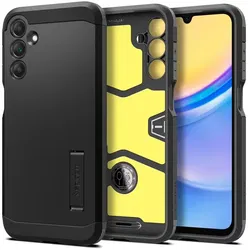 Spigen Tough Armor Samsung Galaxy A15 Hoesje Back Cover Zwart afbeelding