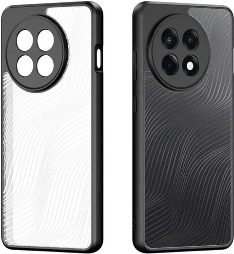 Dux Ducis Aimo OnePlus 13R Hoesje Back Cover Zwart afbeelding 2