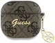 Guess AirPods 4 Hoesje Duurzaam Premium Eco-leder Bruin afbeelding 1
