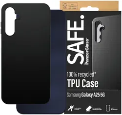 PanzerGlass SAFE Samsung Galaxy A25 Hoesje TPU Back Cover Zwart afbeelding