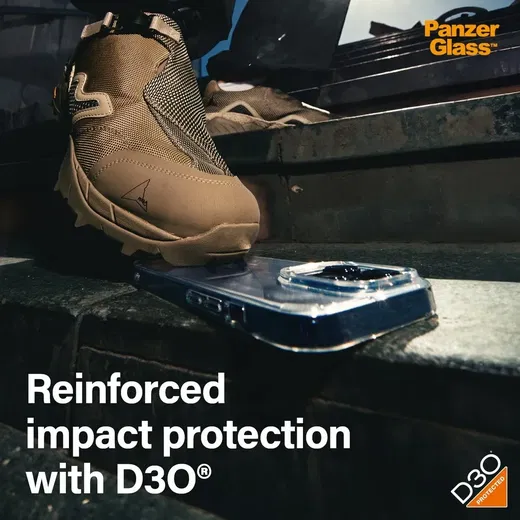 PanzerGlass HardCase D3O Apple iPhone 15 Plus Hoesje Back Cover Transparant afbeelding 4