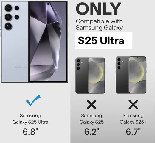 PITAKA Cairn Aaron Button Samsung Galaxy S25 Ultra Hoesje Dun MagSafe Zwart afbeelding 11