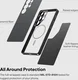 PITAKA Cairn Aaron Button Samsung Galaxy S25 Ultra Hoesje Dun MagSafe Zwart afbeelding 6
