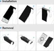 PITAKA Cairn Aaron Button Samsung Galaxy S25 Ultra Hoesje Dun MagSafe Zwart afbeelding 10