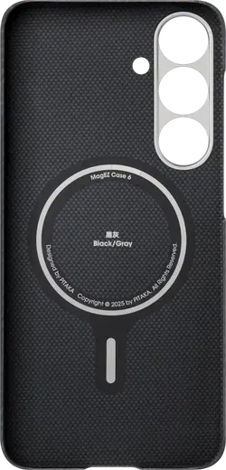 PITAKA MagEZ 6 Samsung Galaxy S25 Hoesje Magnetic Back Cover Dun Zwart afbeelding 13