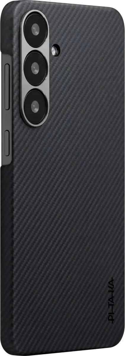PITAKA MagEZ 6 Samsung Galaxy S25 Plus Hoesje Magnetic Back Cover Dun Zwart afbeelding 11