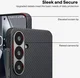 PITAKA MagEZ 6 Samsung Galaxy S25 Plus Hoesje Magnetic Back Cover Dun Zwart afbeelding 9