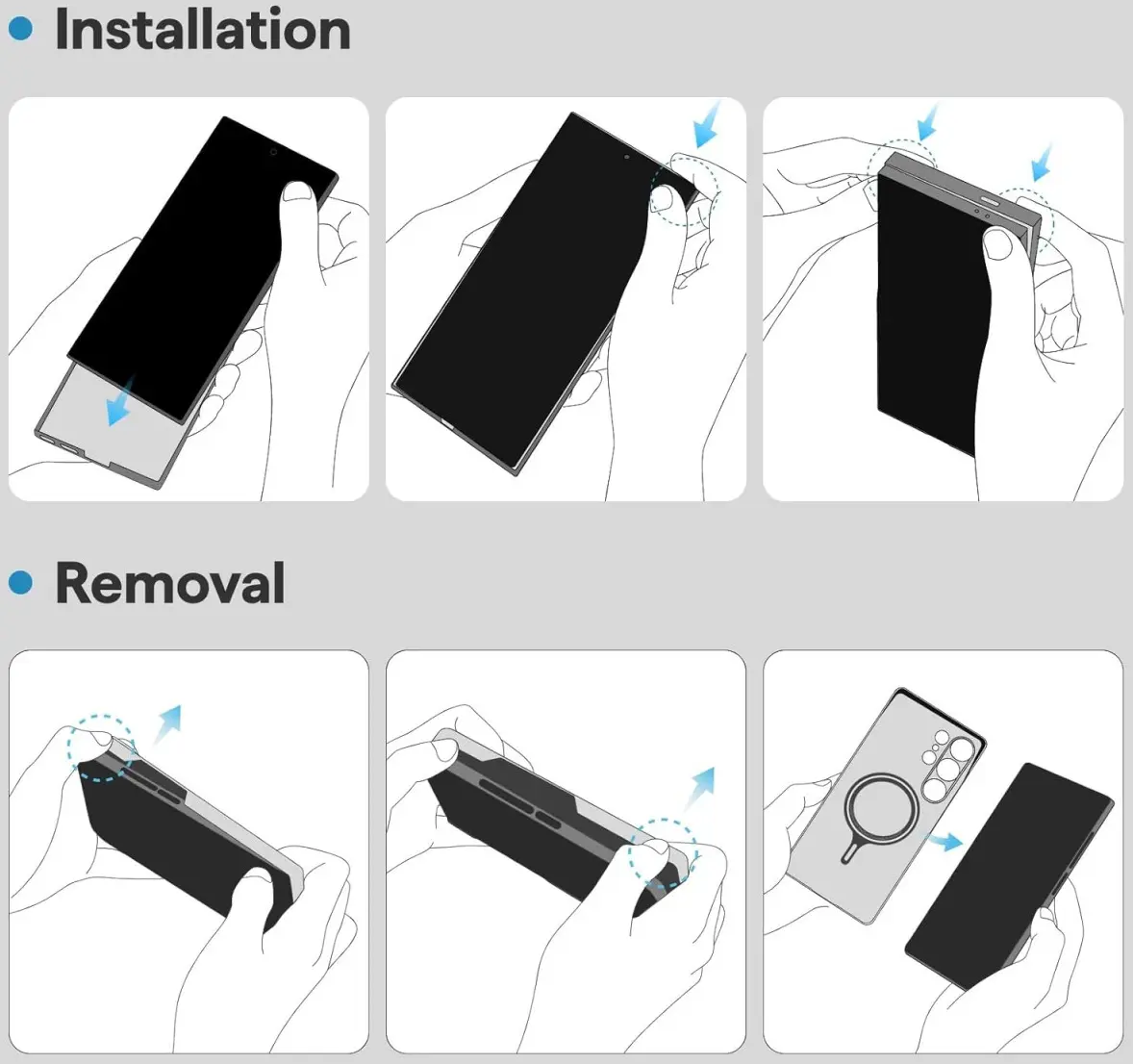 PITAKA MagEZ 6 Samsung Galaxy S25 Plus Hoesje Magnetic Back Cover Dun Zwart afbeelding 10