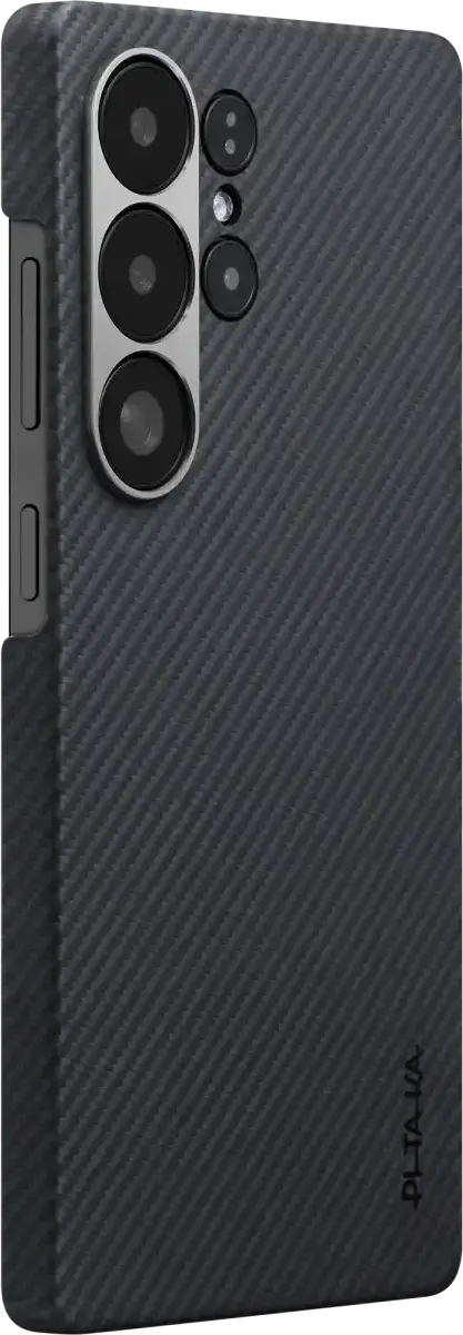 PITAKA MagEZ 6 Samsung Galaxy S25 Ultra Hoesje Magnetic Back Cover Dun Zwart afbeelding 11
