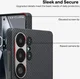 PITAKA MagEZ 6 Samsung Galaxy S25 Ultra Hoesje Magnetic Back Cover Dun Zwart afbeelding 4
