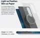 PITAKA MagEZ 6 Samsung Galaxy S25 Hoesje Magnetic Back Cover Dun Blauw afbeelding 7