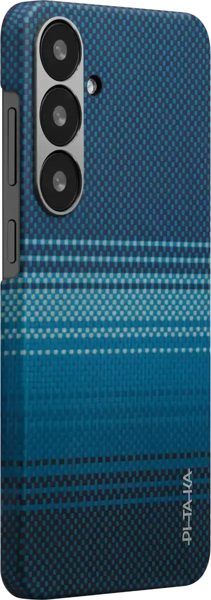 PITAKA MagEZ 6 Samsung Galaxy S25 Hoesje Magnetic Back Cover Dun Blauw afbeelding 11