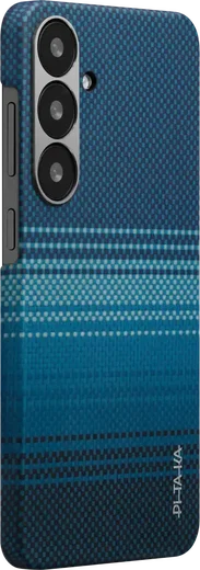 PITAKA MagEZ 6 Samsung Galaxy S25 Hoesje Magnetic Back Cover Dun Blauw afbeelding 11