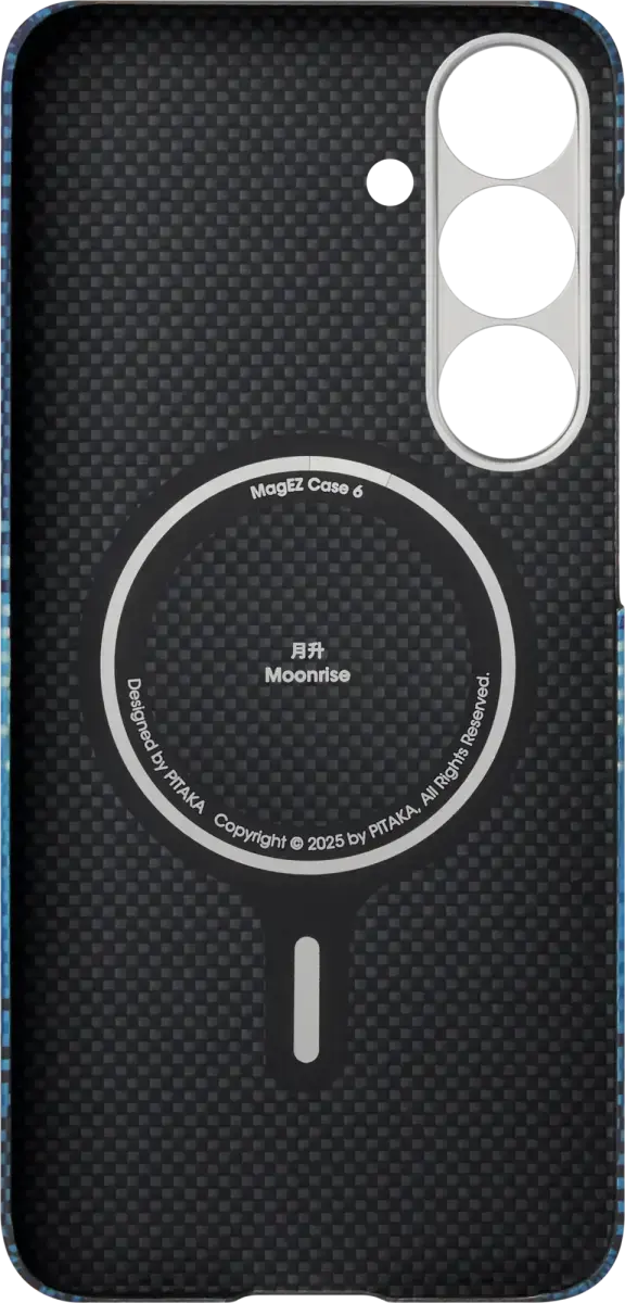 PITAKA MagEZ 6 Samsung Galaxy S25 Hoesje Magnetic Back Cover Dun Blauw afbeelding 13