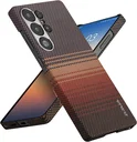 PITAKA MagEZ 6 Samsung Galaxy S25 Ultra Hoesje Magnetic Back Cover Dun Sunset