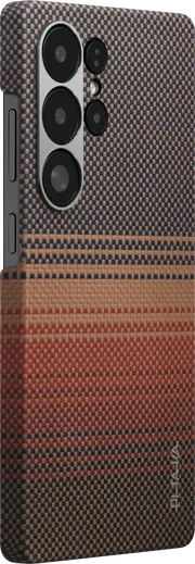 PITAKA MagEZ 6 Samsung Galaxy S25 Ultra Hoesje Magnetic Back Cover Dun Sunset afbeelding 11