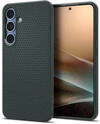 Spigen Liquid Air Samsung Galaxy S25 Hoesje Back Cover Groen afbeelding