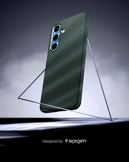 Spigen Liquid Air Samsung Galaxy S25 Hoesje Back Cover Groen afbeelding 2