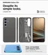 Spigen Liquid Air Samsung Galaxy S25 Plus Hoesje Back Cover Marmer Grijs afbeelding 3
