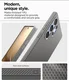 Spigen Liquid Air Samsung Galaxy S25 Ultra Hoesje Back Cover Marmer Grijs afbeelding 4