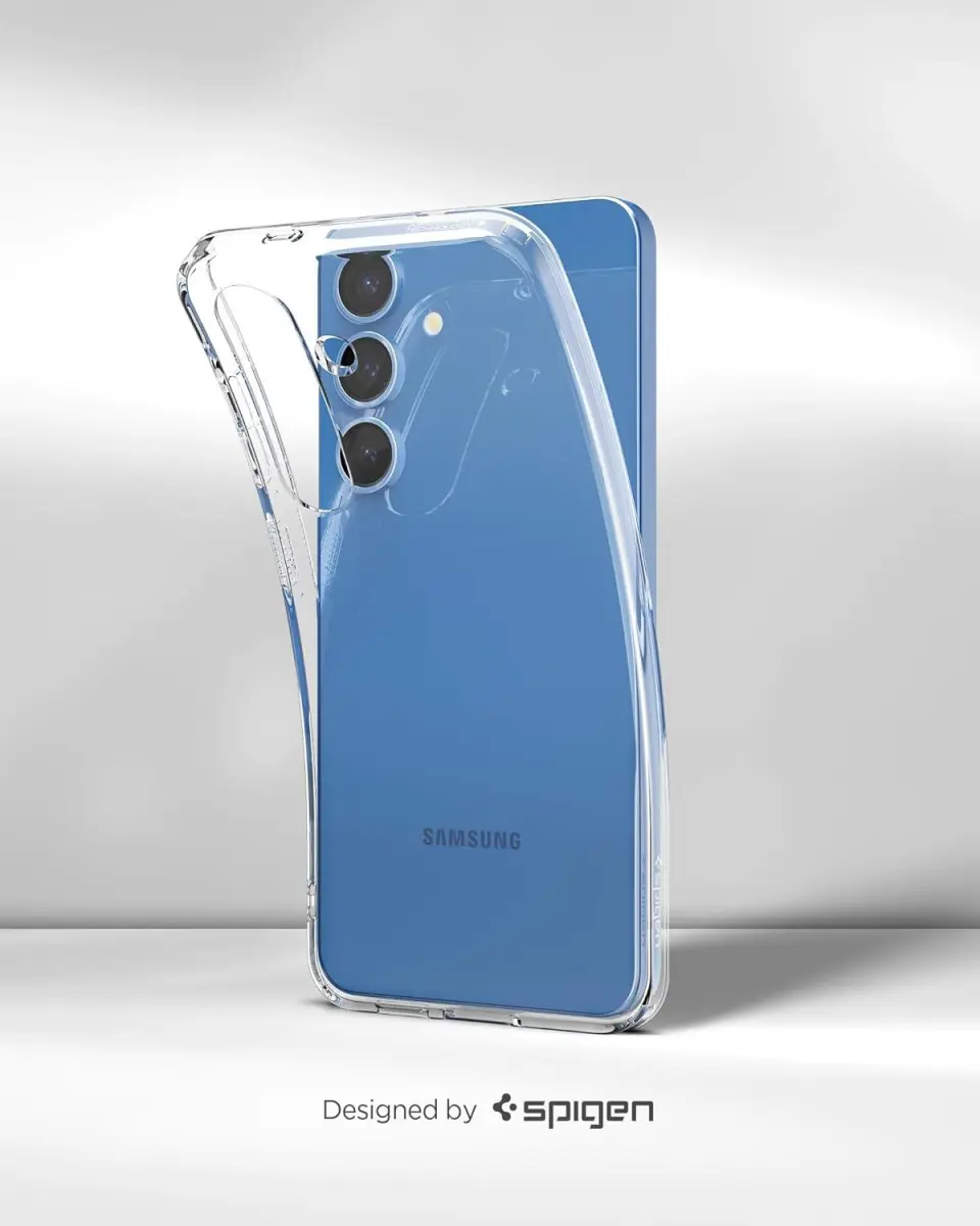 Spigen Liquid Crystal Samsung Galaxy S25 Hoesje Back Cover Transparant afbeelding 3