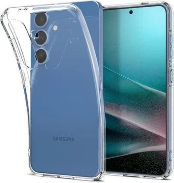 Spigen Liquid Crystal Samsung Galaxy S25 Plus Hoesje Back Cover Transparant
