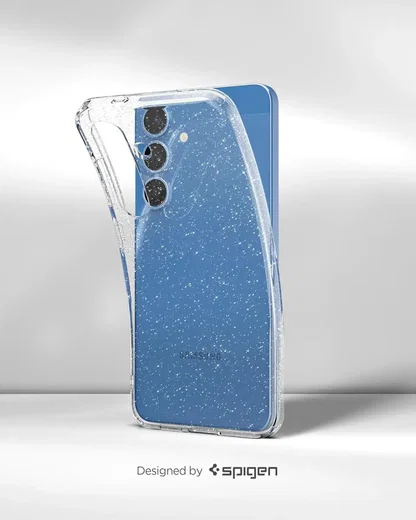 Spigen Liquid Crystal Samsung Galaxy S25 Plus Hoesje Back Cover Glitter afbeelding 2