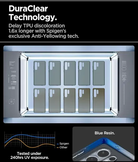 Spigen Liquid Crystal Samsung Galaxy S25 Ultra Hoesje Back Cover Space Crystal afbeelding 7