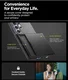 Spigen Slim Armor CS Samsung Galaxy S25 Ultra Hoesje Back Cover Zwart afbeelding 5