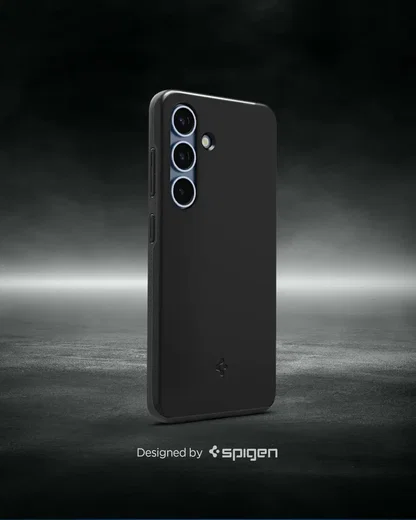 Spigen Thin Fit MagFit Samsung Galaxy S25 Hoesje Dun Back Cover Zwart afbeelding 2