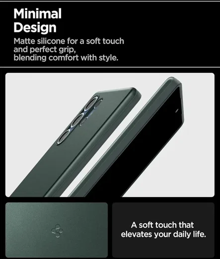 Spigen Thin Fit MagFit Samsung Galaxy S25 Hoesje Dun Back Cover Groen afbeelding 7