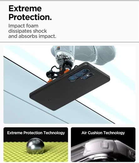 Spigen Thin Fit MagFit Samsung Galaxy S25 Ultra Hoesje Dun Zwart afbeelding 3