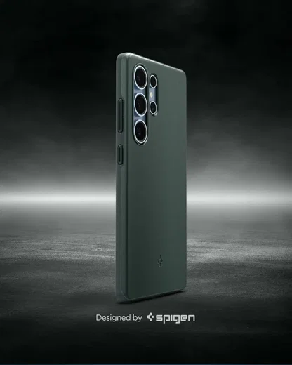 Spigen Thin Fit MagFit Samsung Galaxy S25 Ultra Hoesje Dun Groen afbeelding 2