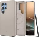 Spigen Silicone Fit MagFit Samsung Galaxy S25 Ultra Hoesje Back Cover Titanium