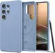 Spigen Silicone Fit MagFit Samsung Galaxy S25 Ultra Hoesje Back Cover Blauw
