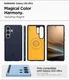 Spigen Nano Pop MagFit Samsung Galaxy S25 Ultra Hoesje MagSafe Back Cover Navy afbeelding 5