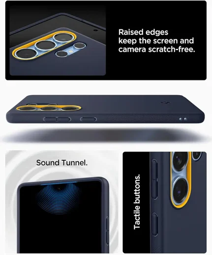 Spigen Nano Pop MagFit Samsung Galaxy S25 Ultra Hoesje MagSafe Back Cover Navy afbeelding 8