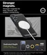Spigen Rugged Armor MagFit Samsung Galaxy S25 Plus Hoesje Matte Zwart afbeelding 7