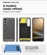 Spigen Rugged Armor MagFit Samsung Galaxy S25 Plus Hoesje Marmer Grijs afbeelding 3