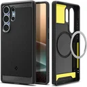 Spigen Rugged Armor MagFit Samsung Galaxy S25 Ultra Hoesje Matte Zwart